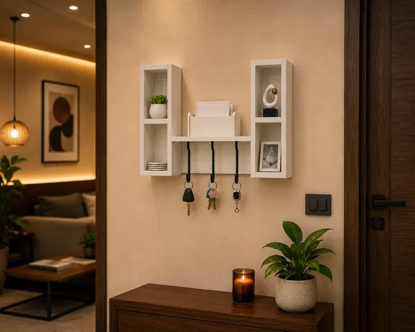 Wooden_Wall_Key_Holder_Organizer_Shelf_|_Floating_Entryway_Shelf_with_Hooks_&_Storage