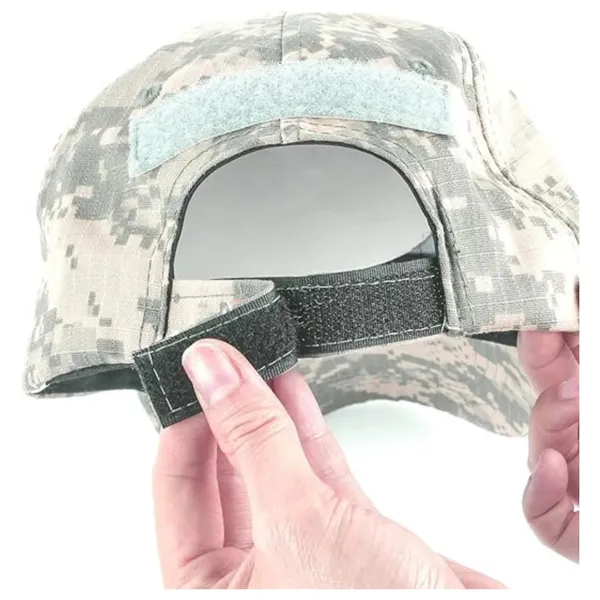 Green_Marine_Print_Cotton_Tactical_Cap_For_Adults