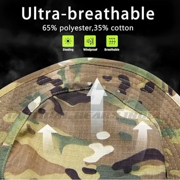 Green_Multicam_Cotton_Tactical_Boonie_Hat_For_Adults