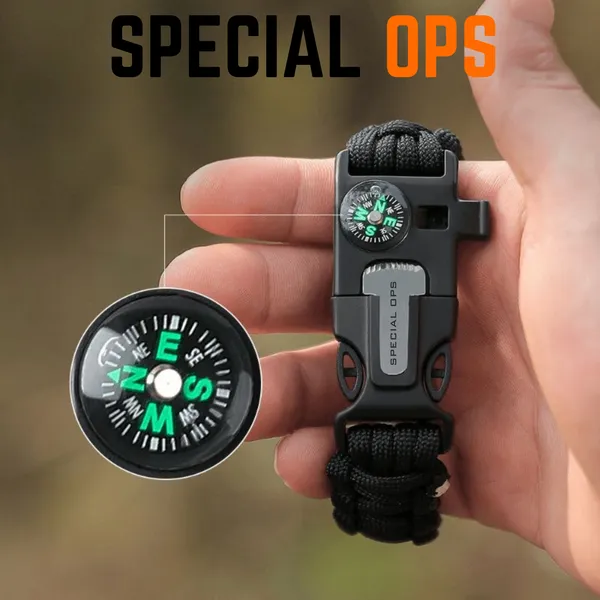 Black_Nylon_550_Paracord_Bracelet_For_Adults
