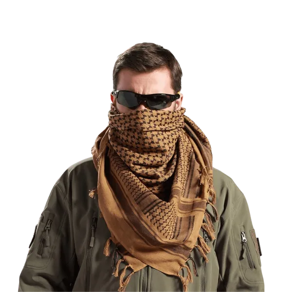 Brown_Beige_Cotton_Tactical_Shemagh_Scarf_For_Adults