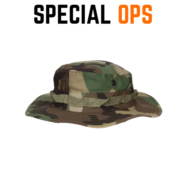 Green_Woodland_Camo_Cotton_Tactical_Boonie_Hat_For_Adults