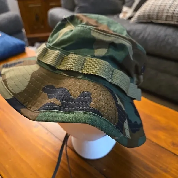 Green_Woodland_Camo_Cotton_Tactical_Boonie_Hat_For_Adults