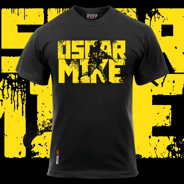 Yellow_Cotton_Oscar_Mike_Tactical_Tshirt_For_Adults
