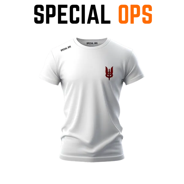 White_Lycra_Dry_Fit_4_Way_Stretch_Balidan_Para_Sf_Tshirt_For_Adults