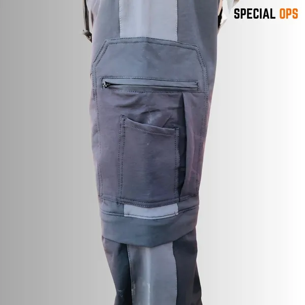 Black_Polyester_Dry_Fit_Zip_Off_Convertible_Pants_For_Adults