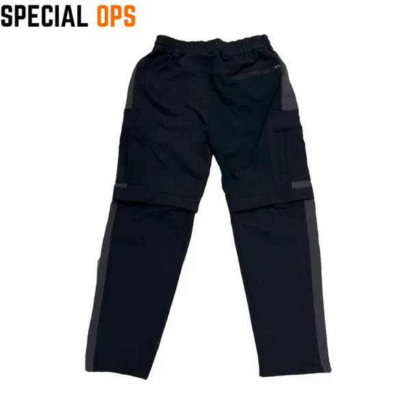 Black_Polyester_Dry_Fit_Zip_Off_Convertible_Pants_For_Adults