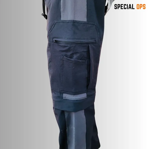 Black_Polyester_Dry_Fit_Zip_Off_Convertible_Pants_For_Adults