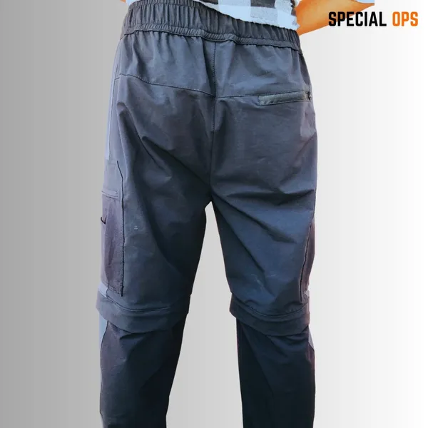Black_Polyester_Dry_Fit_Zip_Off_Convertible_Pants_For_Adults