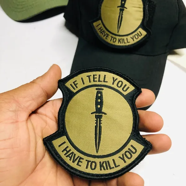 Golden_Black_Velcro_If_I_Tell_You_Tactical_Patch_For_Adults