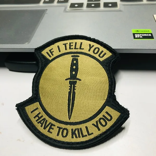 Golden_Black_Velcro_If_I_Tell_You_Tactical_Patch_For_Adults