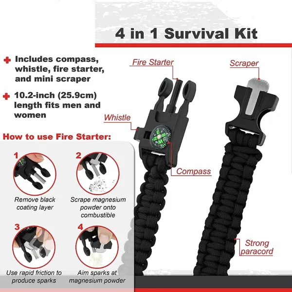 Black_Olive_Green_Nylon_Paracord_Bracelet_Pack_2_For_Adults