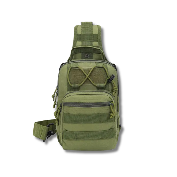 Green_Black_500_D_Nylon_Marksman_Tactical_Sling_Bag_For_Adults