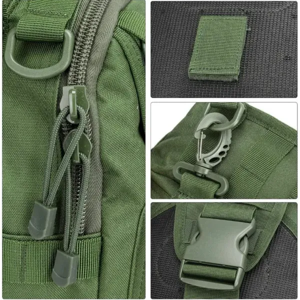 Green_Black_500_D_Nylon_Marksman_Tactical_Sling_Bag_For_Adults