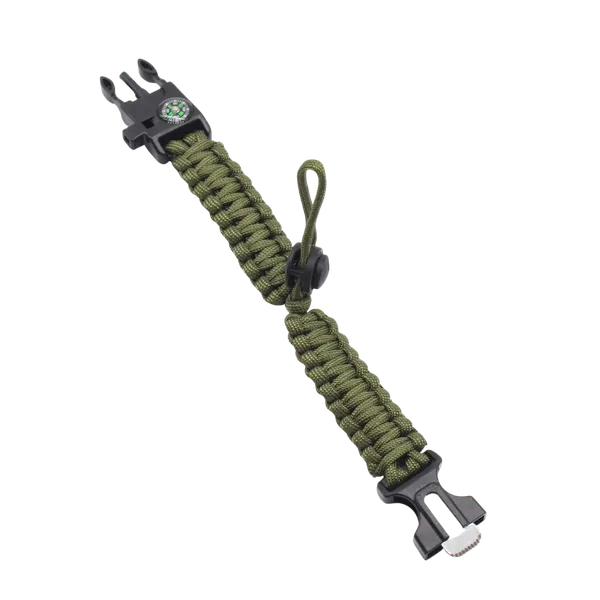 Grey_Olive_Green_Nylon_5_In_1_Tactical_Survival_Paracord_Bracelet_For_Adults