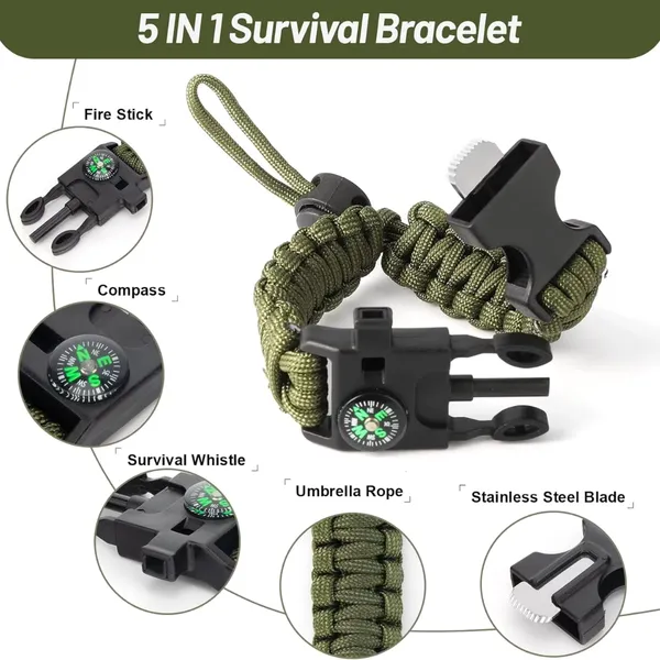 Grey_Olive_Green_Nylon_5_In_1_Tactical_Survival_Paracord_Bracelet_For_Adults