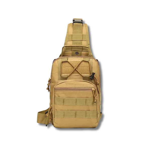 Black_Khaki_500_D_Nylon_Marksman_Tactical_Sling_Bag_For_Adults
