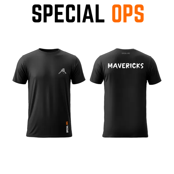 Black_Cotton_Mavericks_Half_Sleeve_Tshirt_For_Adults