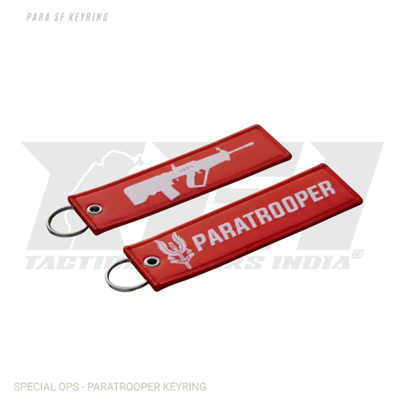 Red_Woven_Indian_Army_Paratrooper_Keyring_For_Adults