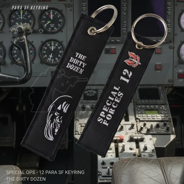Black_Woven_Para_Sf_Tactical_Keychain_For_Adults