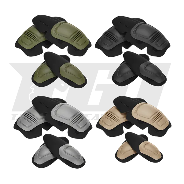 Black_Military_Grade_Combat_Knee_Elbow_Pads_Set_For_Adults