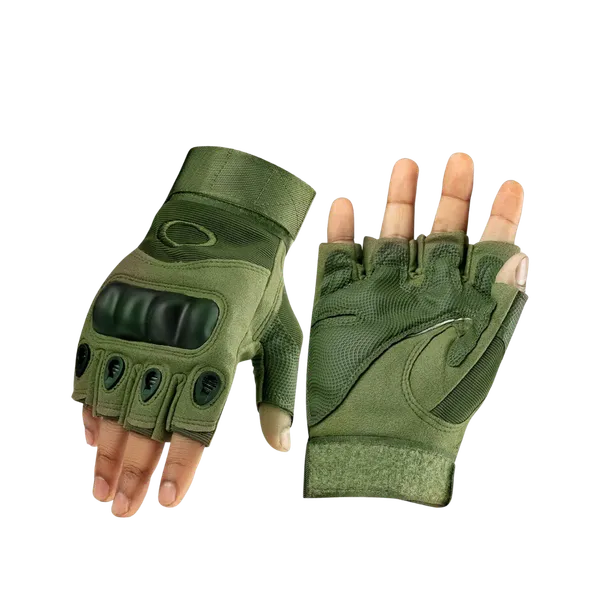 Green_Hard_Knuckle_Half_Finger_Tactical_Gloves_For_Adults