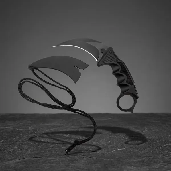 Black_Steel_Tactical_Karambit_Knife_For_Adults