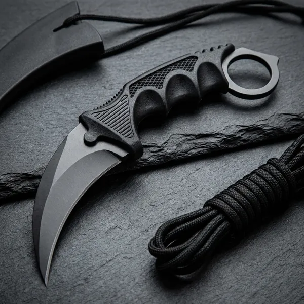 Black_Steel_Tactical_Karambit_Knife_For_Adults