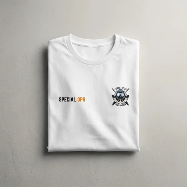 White_Cotton_Combat_Diver_Tshirt_For_Adults