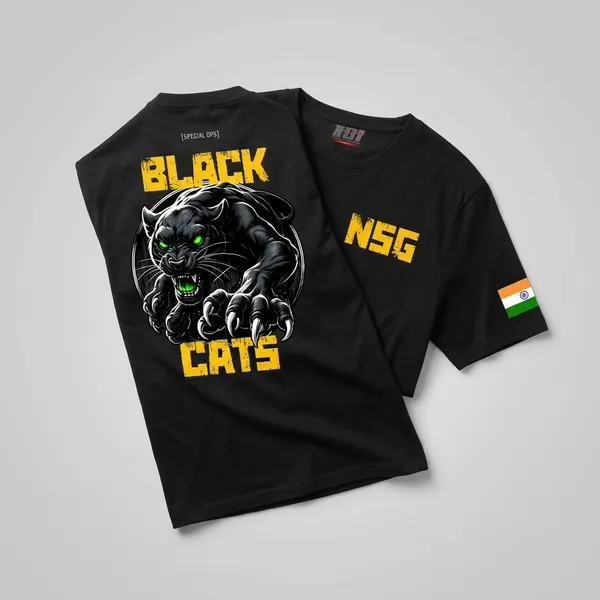 Black_Tencel_Breathable_Nsg_Commando_Tshirt_For_Adults