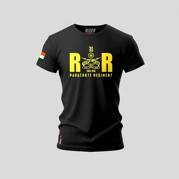 Black_Cotton_31_Battalion_Rashtriya_Rifles_Tshirt_For_Adults