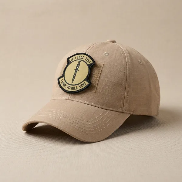 Cream_Cotton_Tactical_Cap_Patch_Combo_For_Adults