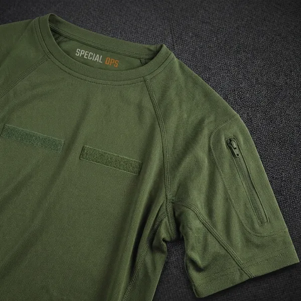 Olive_Green_Cotton_Raider_Elite_Operator_Tactical_Tshirt_For_Adults