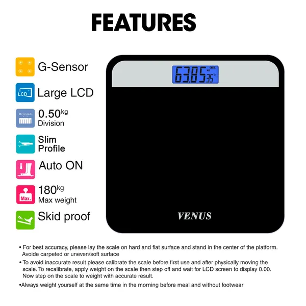 Venus_(Made_in_India)_Electronic_Digital_Personal_Bathroom_Weight_Machine_For_Body_Weight_Upto_180_Kg_Weighing_Scale_With_24_Months_Warranty,_Black