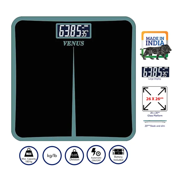 Venus_(Made_in_India)_Electronic_Digital_Personal_Bathroom_Weight_Machine_for_Body_Weight_upto_180_kg_Weighing_Scale_with_24_Months_Warranty