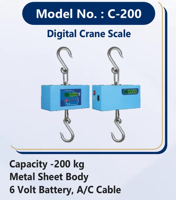 C-200_Industrial_Hanging_Scale_200kg_/_50g_?_Heavy_Duty_Crane_Weight_Machine_with_Green_LED