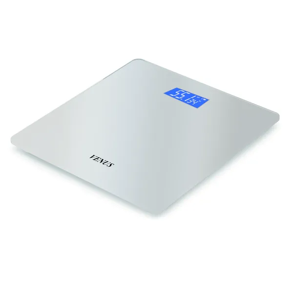 Venus_Elegant_Digital_Bathroom_Scale_forBody_Weight_Highly_Accurate_Body_Weighing_Machine_Compact_Size_LCD_Display,_High_Standards_Sturdy_Tempered_Glass,_Conversion_Switch,24_Months_Warranty__Venus