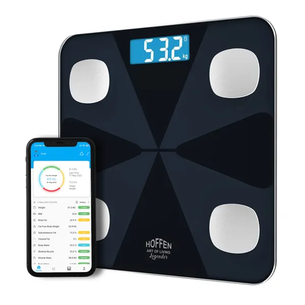 Hoffen_(Made_in_India)_HO19_Bluetooth_BMI,BMR_Weight_Machine_for_Body_Weight_With_13_Essential_Body_Parameters_Free_Bluetooth_Mobile_APP_|_Easy_App_Sync_-_2_Years_Warranty_(Legender_series)