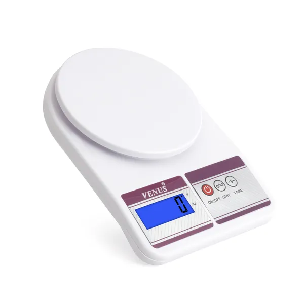 Venus_Electronic_Digital_Kitchen_Weighing_Scale,_Food_Weight_Machine_For_Home,_Baking,_Health_10_Kg_With_2_Years_Warranty_And_Battries_Included_Without_Bowl,_White