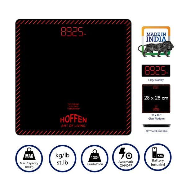 Hoffen_(Made_in_India)_Digital_Electronic_LCD_Personal_Weight_Machine_for_Body_Weight_Fitness_Weighing_Scale_with_Two_Years_on_Call_Warranty_(Red)