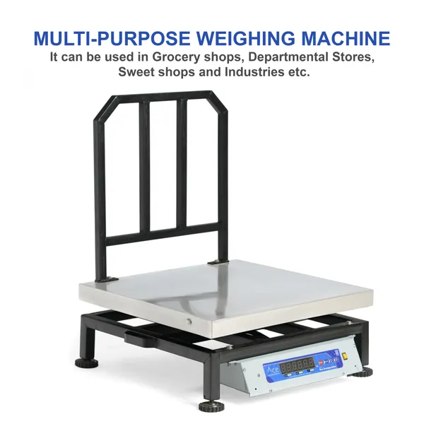 Ace_Electronic_Platform_Weighing_Scale_|_120kg_Capacity,_20g_Accuracy_|_Digital_Weight_Machine_for_Shop,_Commercial_&_Industrial_Use_|_Stainless_Steel_Platform_(24?24_Inches_/_600x600mm)