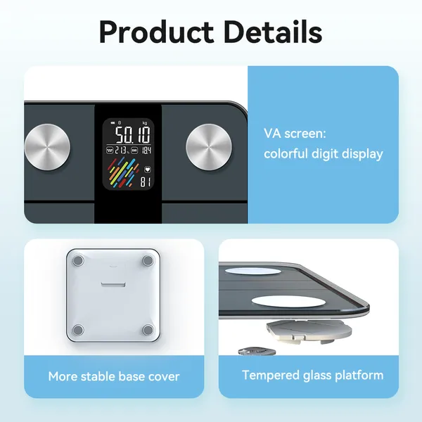 Hoffen_(Made_in_India)_Smart_Electronic_Digital_Weight_Machine_for_Body_Weight,_Fitness_Composition_Monitor,_NEW_HEART_RATE_And_V/A_SCREEN,_Free_Bluetooth_APP,_2_Years_Warranty_HO_45_APP