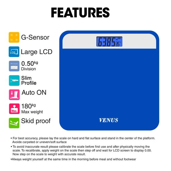 Venus_(Made_in_India)_Electronic_Digital_Personal_Bathroom_Weight_Machine_For_Body_Weight_Upto_180_Kg_Weighing_Scale_With_24_Months_Warranty,_Blue