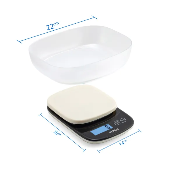 Venus_Digital_Kitchen_Weighing_Scale_&_Food_Weight_Machine_For_Health,_Fitness,_Home_Baking_&_Cooking_Scale,_2_Year_Warranty_&_Battery_Included_(Weighing_Scale_With_Bowl)_Capacity_10_Kg,_1Gm,_Black