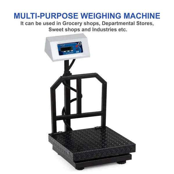 ACE_Electronic_Platform_Weighing_Scale_120kg_Capacity_20g_Accuracy_Weight_Machine_Digital_for_Shop,_Commercial_and_Industrial_use_Mild_Steel_Heavy_Platform_size_16?16_Inches_(400x400mm)
