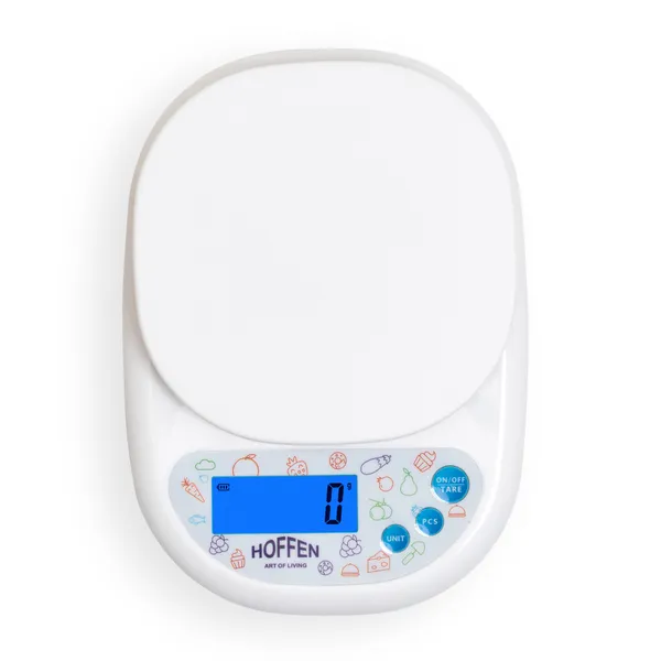 Hoffen_(India)_Electronic_Digital_Weighing_Scale_With_10_Kg_Capacity,_Weight_Machine_For_Kitchen,Home,_Baking,_Health,_Weight_Machine_For_Food,_Battries_Included,_2_Years_Warranty,_White