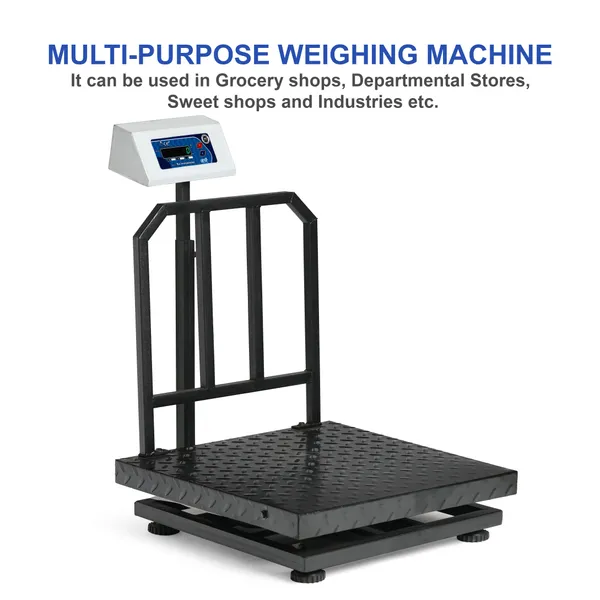 ACE_Electronic_Platform_Weighing_Scale_200kg_Capacity_20g_Accuracy_Weight_Machine_Digital_for_Shop,_Commercial_and_Industrial_use_Mild_Steel_Heavy_Platform_size_20?20_Inches_(500x500mm)