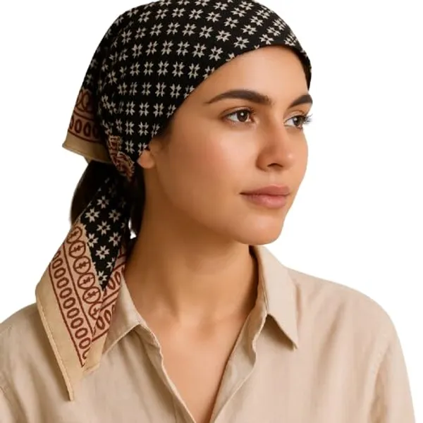 Multicolor_Premium_Cotton_Hand_Block_Printed-Design-Bandana-Scarf-For-Women