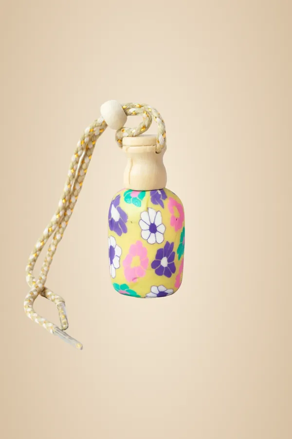 Floral_Print_Hanging_Car_Air_Freshener_Bottle_With_Wooden_Cap