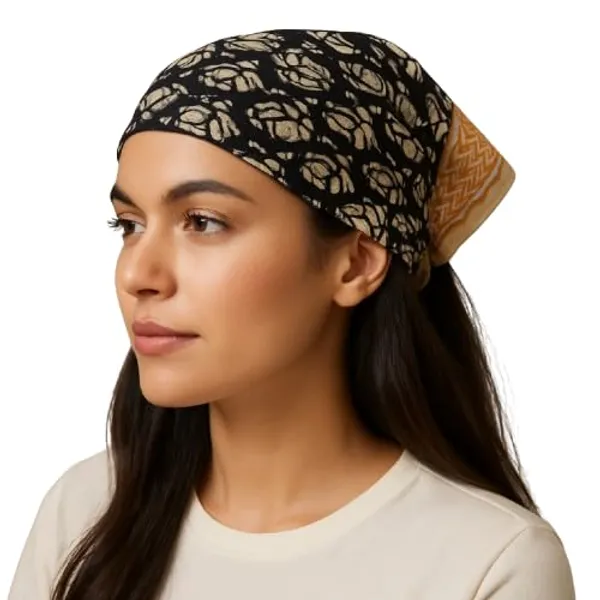 Multicolor_Premium_Printed_Design_Bandana_Scarf_For_Women